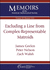 Excluding a Line From Complex-Representable Matroids: 1523 (Memoirs of the American Mathematical Society)