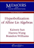 Hyperbolization of Affine Lie Algebras (Memoirs of the American Mathematical Society)