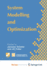 System Modelling and Optimization