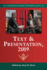 Text & Presentation, 2019 (the Comparative Drama Conference Series, 16)