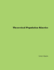 Theoretical Population Kinetics