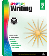 Spectrum Writing Workbook Grade 2, Ages 7 to 8, Second Grade Writing Workbook, Informative, Opinion, Letters, and Story Writing Prompts, Writing Practice for Kids-112 Pages
