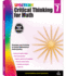 Spectrum Grade 7 Critical Thinking for Math Workbook, Mathematics Middle School Books Covering Algebra, Geometry, Ratio, Statistics, Integers, and More, Classroom Or Homeschool Curriculum (Volume 49)