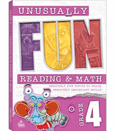 Carson Dellosa Unusually Fun Math and Reading Comprehension Grade 4 Activity Book, Puzzles, Mazes, Brain Teasers and More, Workbook With Fun Facts About Animals, Plants, Places, Anatomy and Oddities