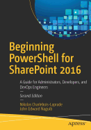 Beginning Powershell for Sharepoint 2016