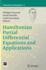 Hamiltonian Partial Differential Equations and App