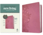 Nlt Personal Size Giant Print Bible, Filament Enabled (Leatherlike, Peony Pink, Red Letter): Includes Free Access to the Filament Bible App Delivering...Notes, Devotionals, Worship Music, and Video