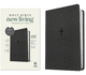 Nlt Large Print Premium Value Thinline Bible, Filament Enabled (Leatherlike, Black Cross)