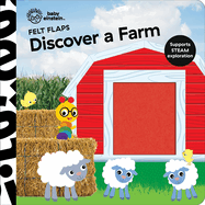 Baby Einstein-Discover a Farm Felt Flaps-Tactile Sensory Play for Babies and Toddlers-Pi Kids