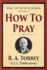 How to Pray (Hall of Faith Classics)