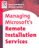 Managing Microsoft's Remote Installation Services