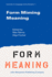 Form Miming Meaning (Iconicity in Language and Literature)