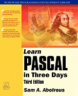 Learn Pascal in Three Days