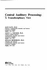 Central Auditory Processing: a Transdisciplinary View