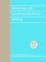 Monetary and Financial Statistics Manual