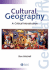 Cultural Geography: a Critical Introduction (Critical Introductions to Geography)