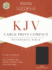 Kjv Large Print Compact Bible, Black Bonded Leather