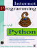 Internet Programming With Python