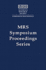 Long-Wavelength Semiconductor Devices, Materials, and Processes: Volume 216 (Mrs Proceedings)