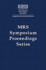 Advanced Hard and Soft Magnetic Materials: Symposium Held April 5-8, 1999, San Francisco, California, U.S. a