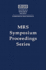 Advanced Data Storage Materials and Characterization Techniques: Volume 803 (Mrs Proceedings)