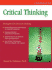 Crisp: Critical Thinking: Strategies for Decision Making (50 Minute Books)