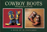 Cowboy Boots: a Book of 21 Postcards