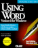Using Word Version 6 for Windows: Special Edition