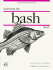 Learning the Bash Shell (Nutshell Handbooks)