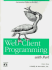 Web Client Programming With Perl: Automating Tasks on the Web