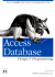 Access Database Design & Programming