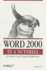 Word 2000 in a Nutshell: a Power User's Quick Reference