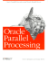 Oracle Parallel Processing