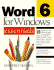 Word 6 for Windows Essentials