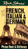 Rick Steves' French, Italian, and German Phrase Book and Dictionary