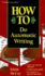 How to Do Automatic Writing (Llewellyn's How-to Vanguard)