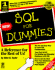 Sql for Dummies (for Dummies)