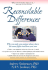 Reconcilable Differences, First Edition