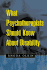 What Psychotherapists Should Know About Disability