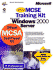 Microsoft Windows 2000 Core Requirements, Exam 70-215: Microsoft Windows 2000 Server