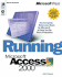 Running Microsoft� Access 2000