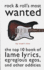 Rock and Roll's Most Wanted: the Top 10 Book of Lame Lyrics, Eregious Egos, and Other Oddities