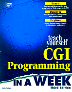 Teach Yourself-Cgi Programming in a Week