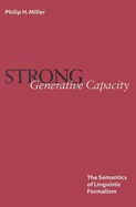 Strong Generative Capacity Format: Paperback