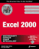 Mous Excel 2000 Exam Prep: Exam: No Test Number