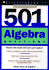 501 Algebra Questions