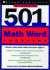 501 Math Word Problems