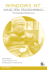 Win32 Perl Programming: the Standard Extensions (the Mtp Windows Nt Professional Reference Series)