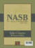 Nasb Side-Column Reference Wide Margin Bible; Black Genuine Leather