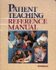 Patient Teaching Reference Manual (Book With Cd-Rom)